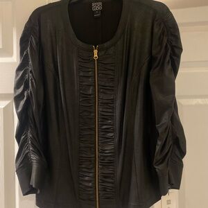 Clara Sun Woo Black Leather Jacket